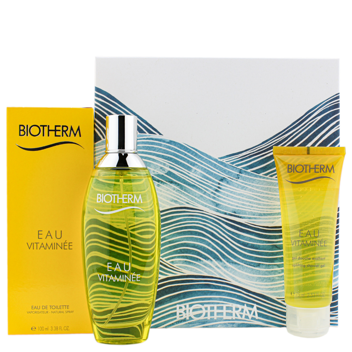 Biotherm Eau Vitaminée Set 2021 Eau de Toilette 100ml & Shower Gel 75ml