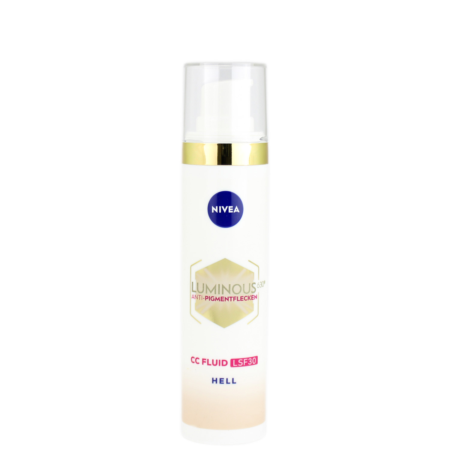 Nivea Luminous 630° Anti-Pigmentflecken 3-in-1 CC Fluid Hell 40ml Nivea Luminous 630° Anti-Pigmentflecken 3-in-1 CC Fluid Hell 40ml