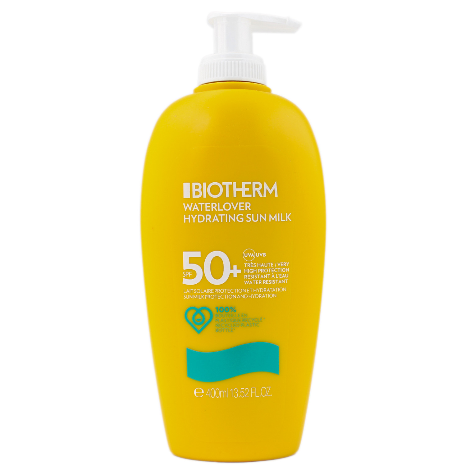 Biotherm Waterlover Hydrating Sun Milk LSF50+ 400ml