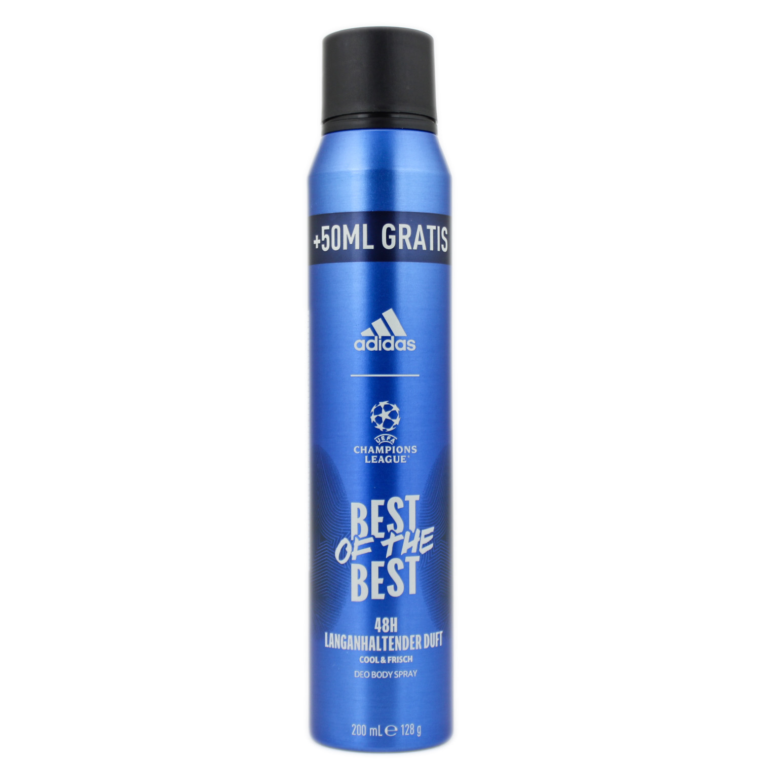 Adidas UEFA 9 Champions League Best of the Best 48H Deodorant Bodyspray 150ml + 50ml GRATIS