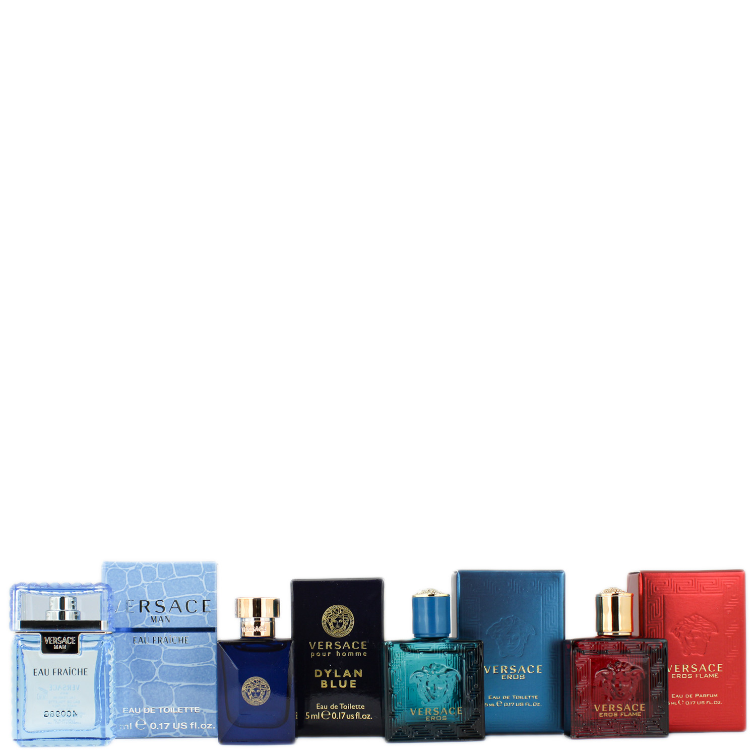 Das 4-teilige Versace Miniature Set for Men über online bestellen