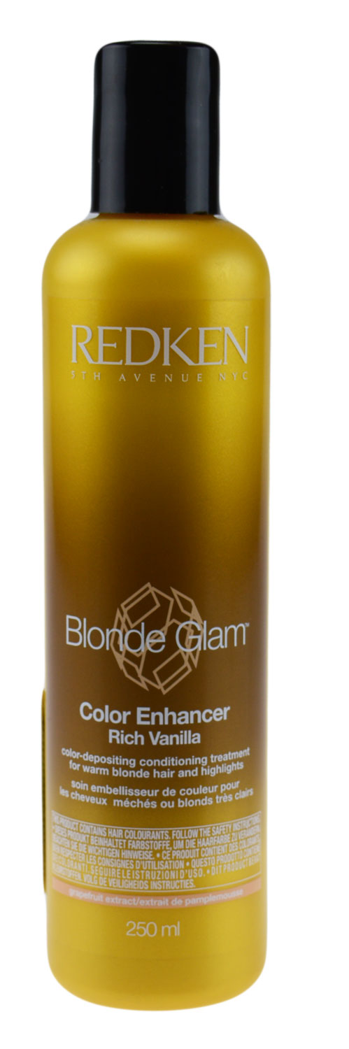 Redken Blonde Glam Color Enhancer Rich Vanilla Conditioning Treatment 250ml