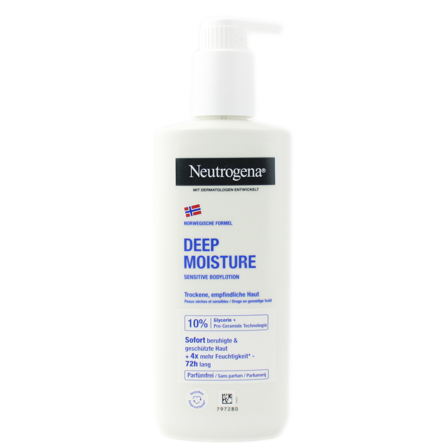Neutrogena Deep Moisture Sensitive Bodylotion 250ml Neutrogena Deep Moisture Sensitive Bodylotion 250ml