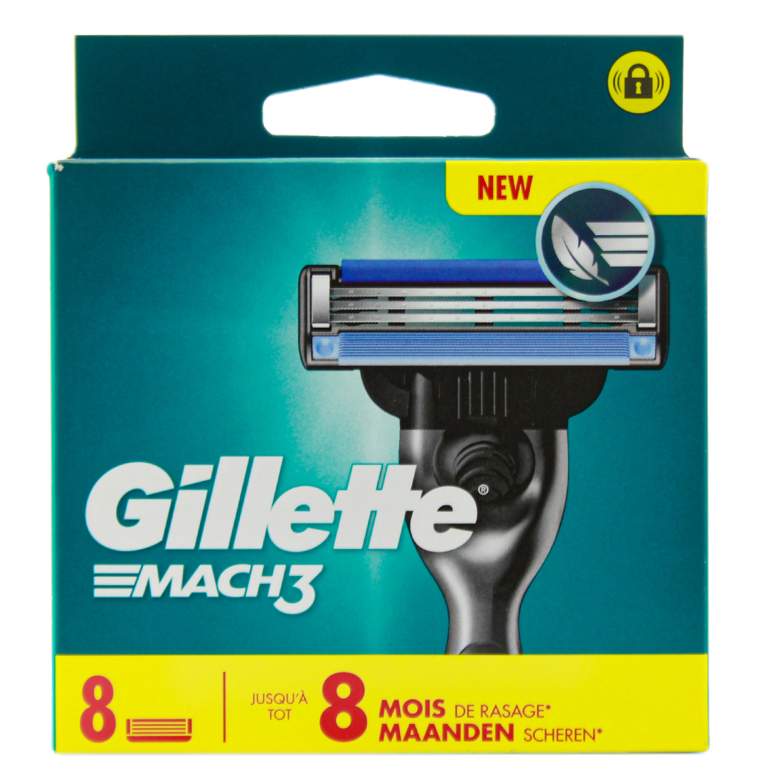 Gillette Mach3 Ersatzklingen 8er-Pack