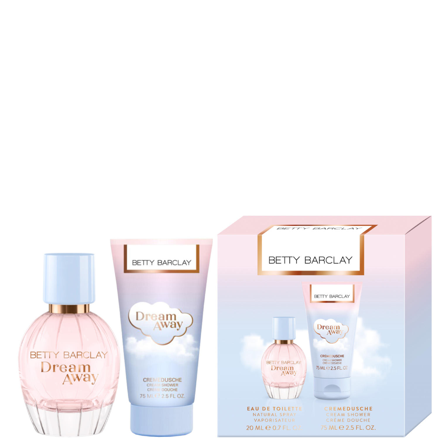 Set Betty Barcl. Dream Away Eau de Toilette  20ml & Shower Gel 75ml