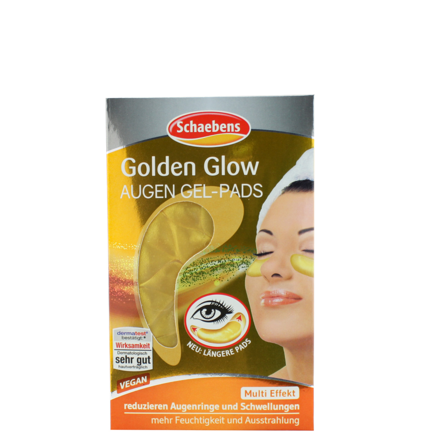 Schaebens Golden Glow Augen Gel-Pads 1 Paar