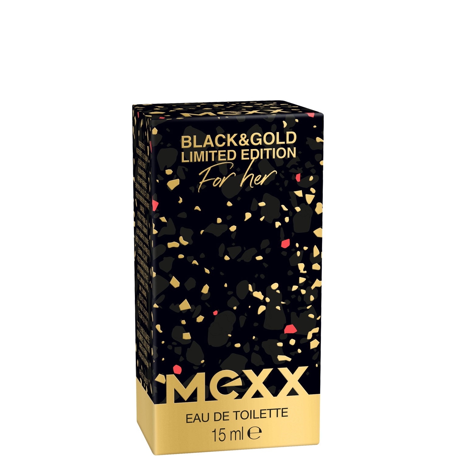 Mexx Black & Gold for Her Limited Edition Eau de Toilette 15ml