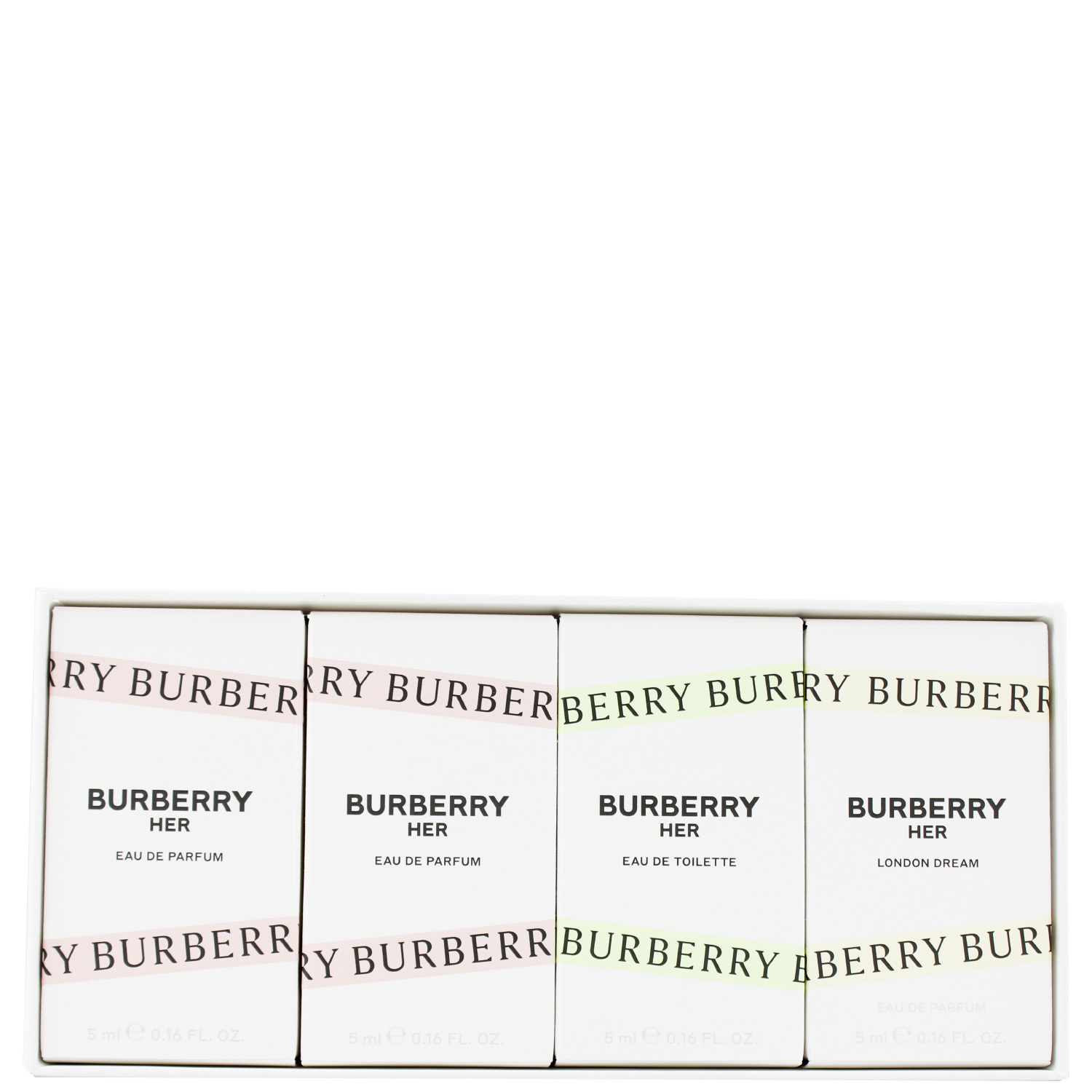Burberry Her Miniatur Set 4-teilig