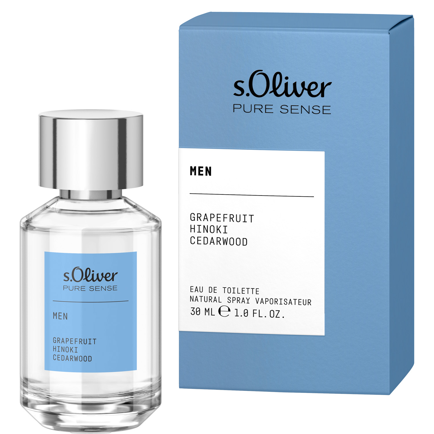 S.Oliver Pure Sense Men Eau de Toilette 30ml