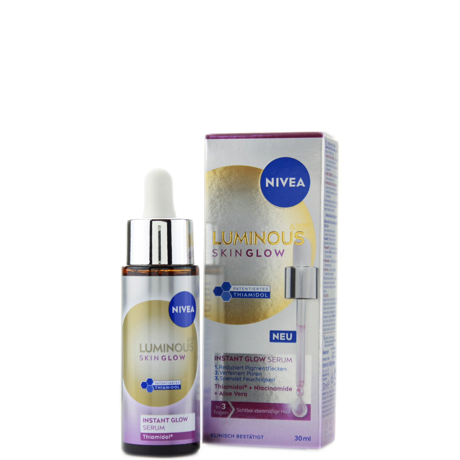 Nivea Luminous 630° Skin Glow Instant Glow Serum 15ml