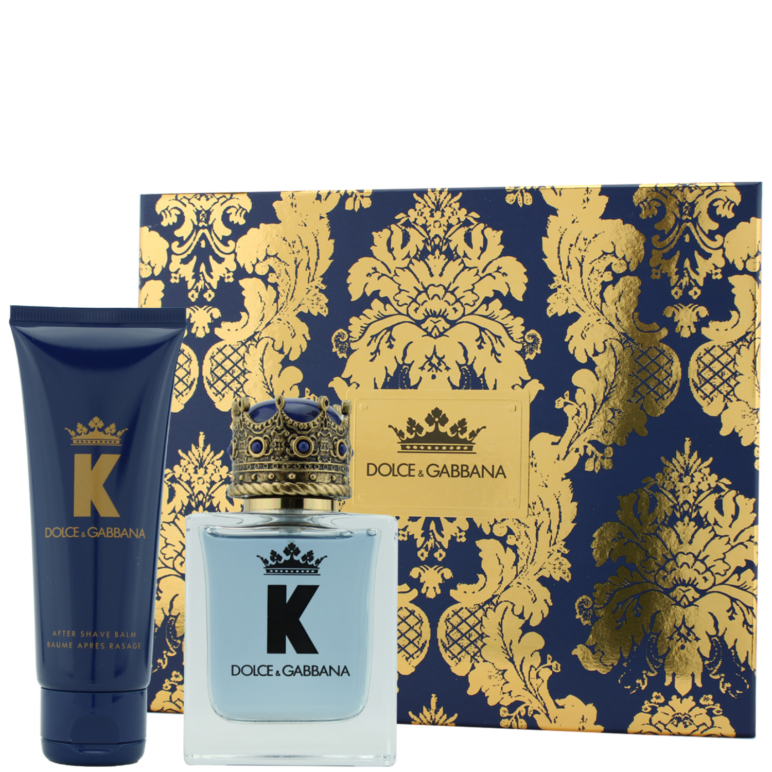 Dolce & Gabbana K by Dolce & Gabbana Set Eau de Toilette 50ml & After Shave Balm 75ml