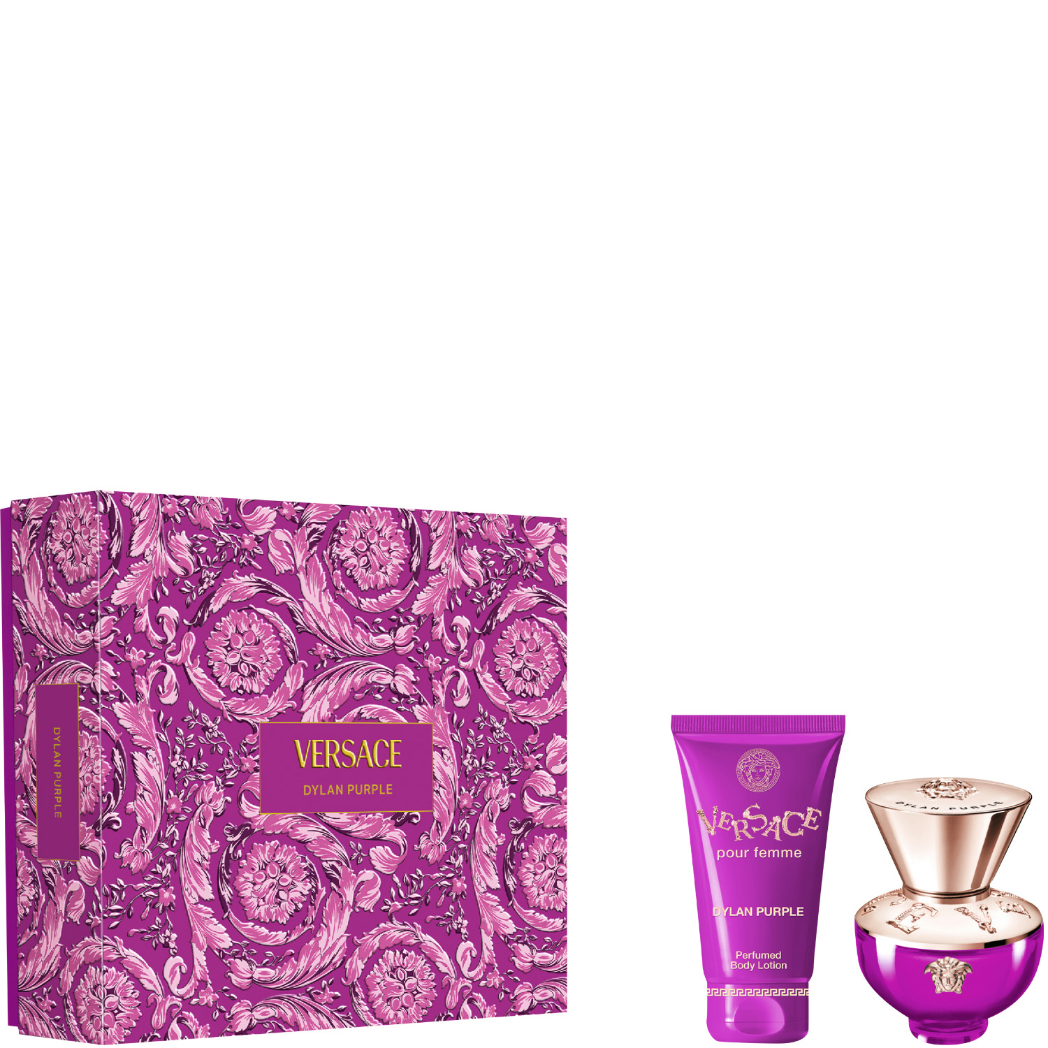 Versace Dylan Purple Set Eau de Parfum 30ml & Body Lotion50ml