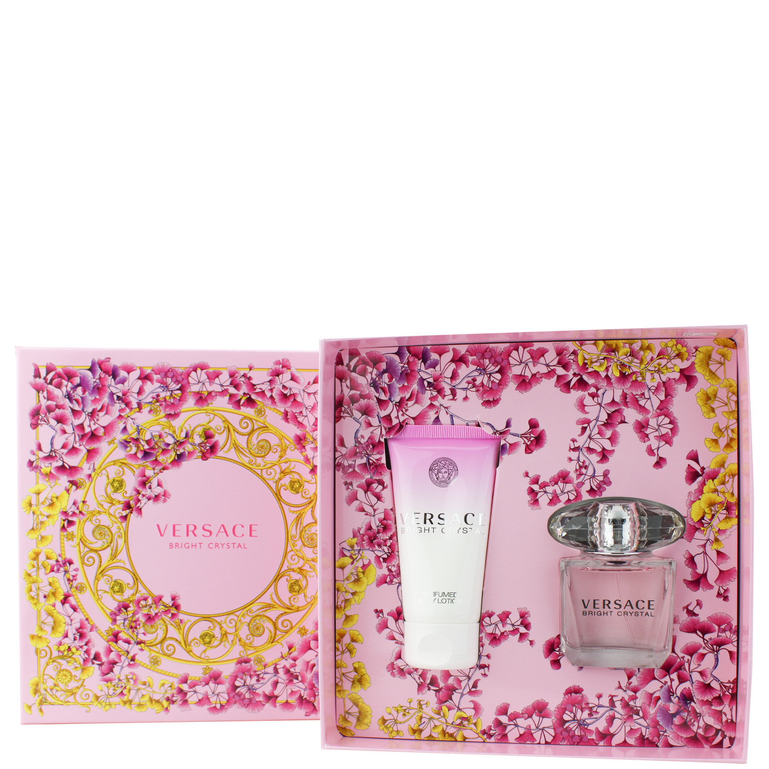 Versace Bright Crystal Set Eau de Toilette 30ml & Body Lotion 50ml