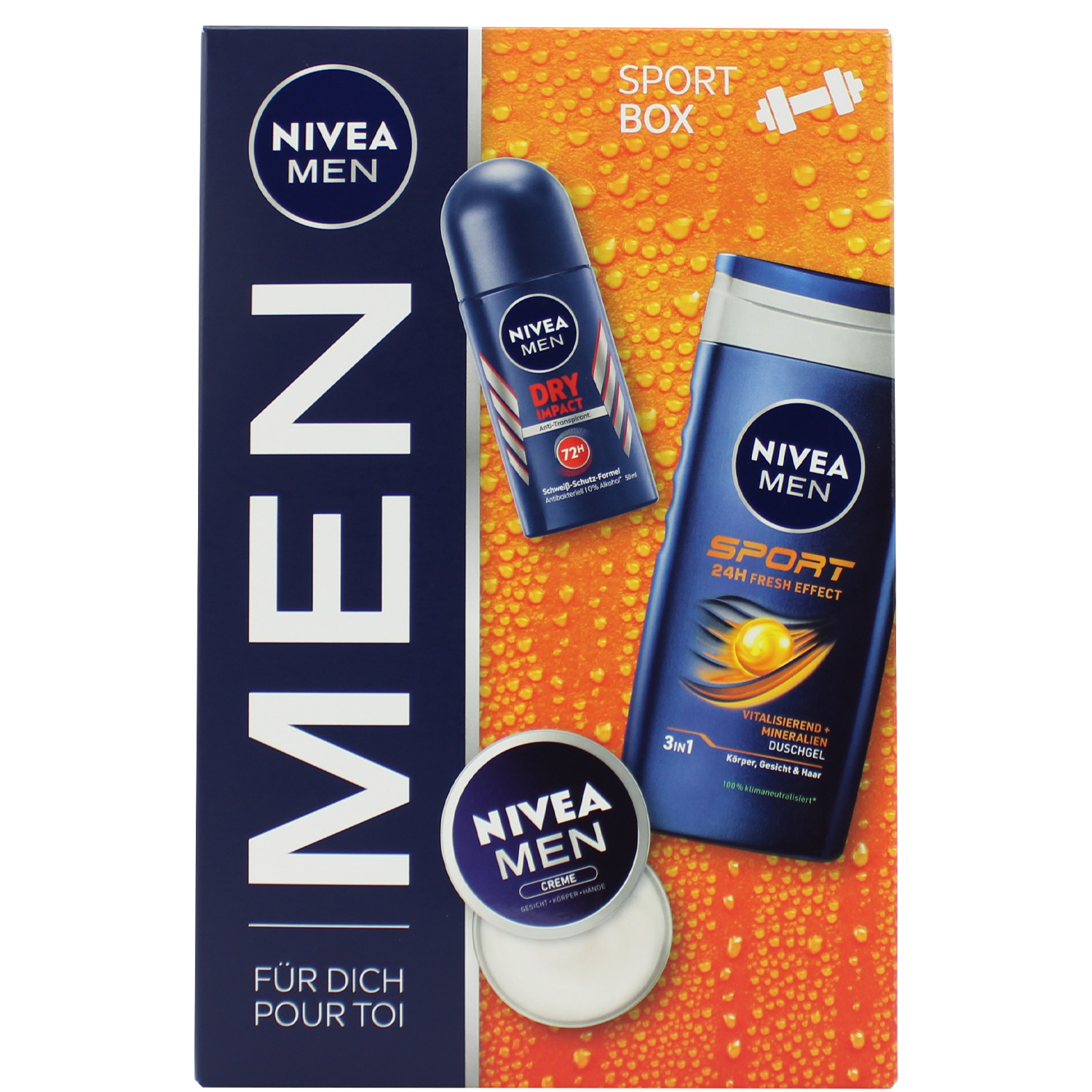 Nivea Men Sport Box 3-teilig