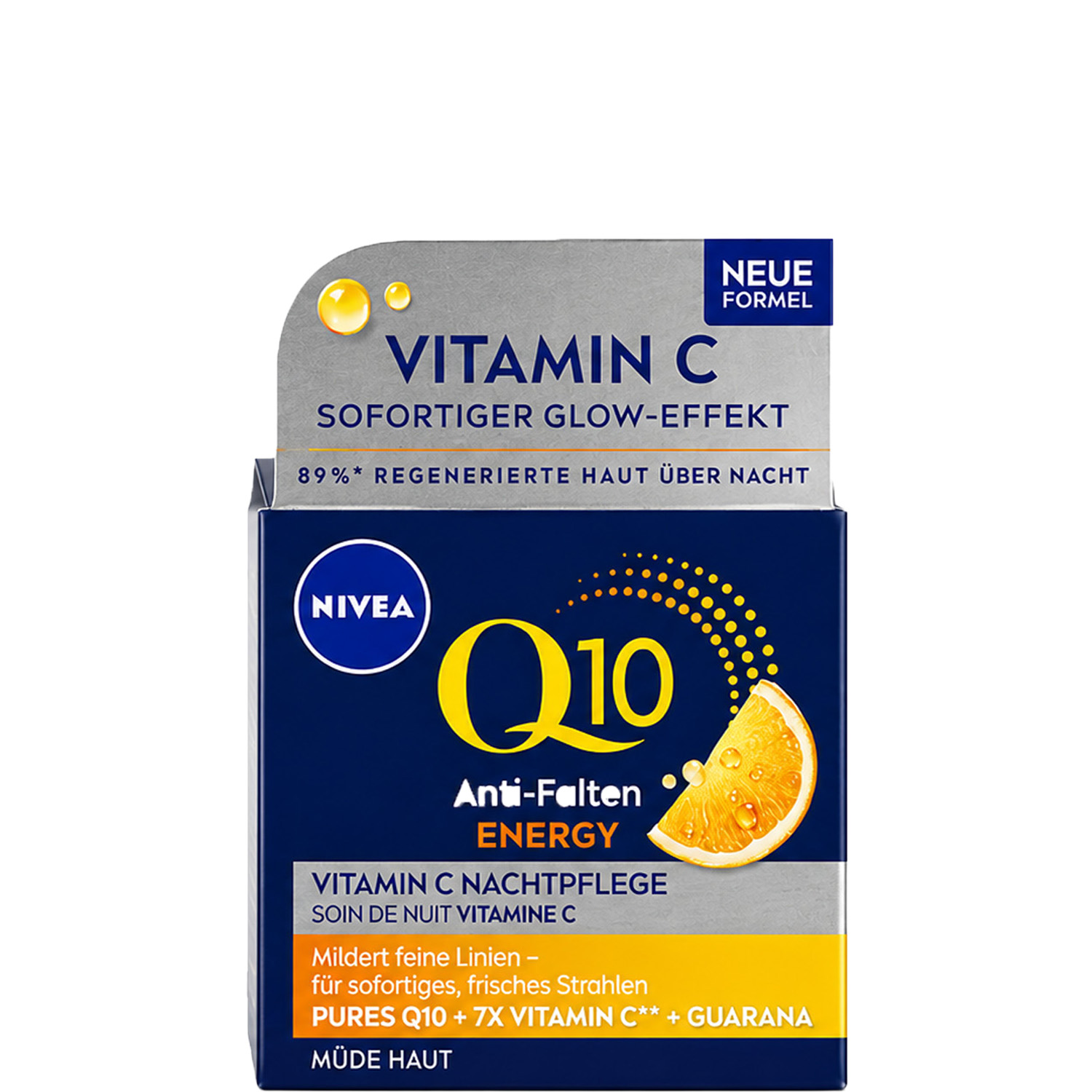 Nivea Q10 Anti-Falten Energy Vitamin C Nachtpflege 50ml
