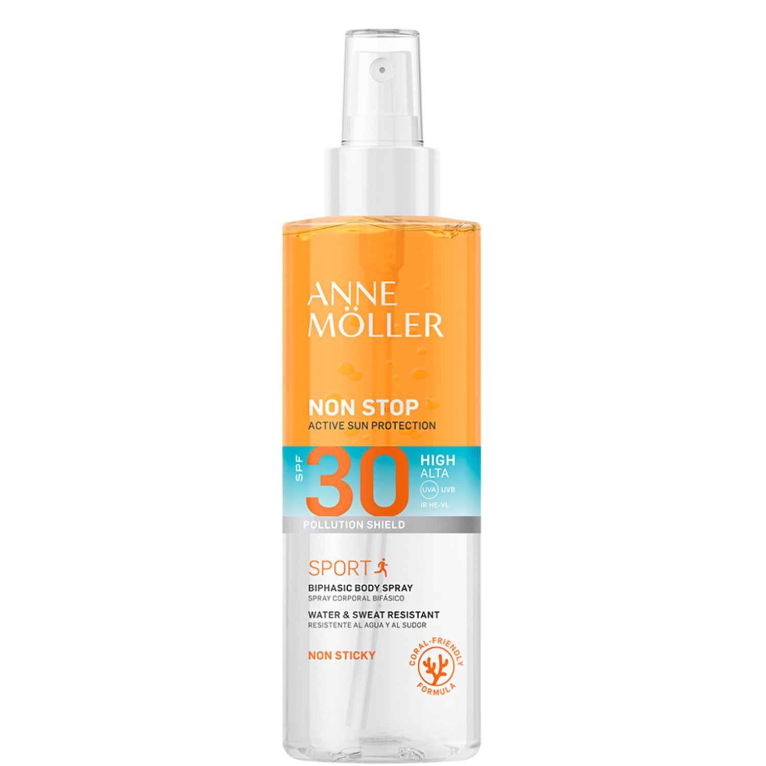 Anne Möller Non Stop Biphasic Body Spray 150ml