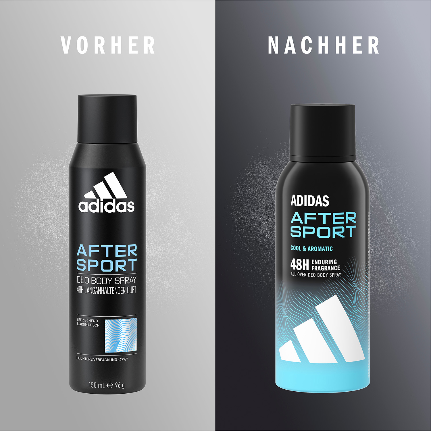Adidas After Sport 48H Deodorant Bodyspray 150ml