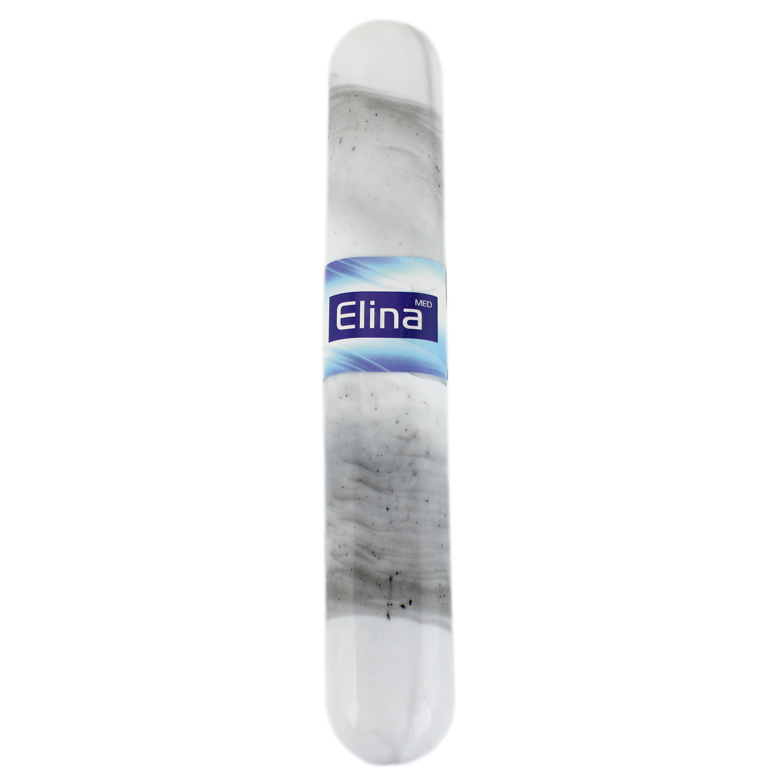 Elina med Zahnbürstenköcher "Marmor" in Grau