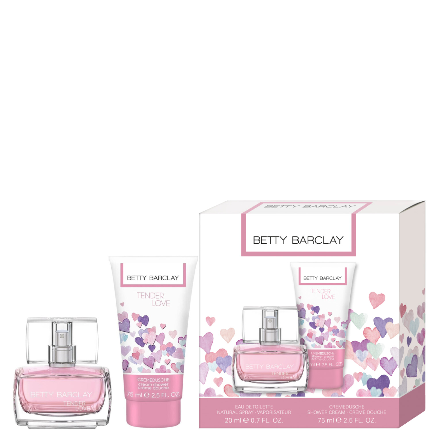 Betty Barclay Tender Love Set Eau de Toilette 20ml & Shower Gel 75ml