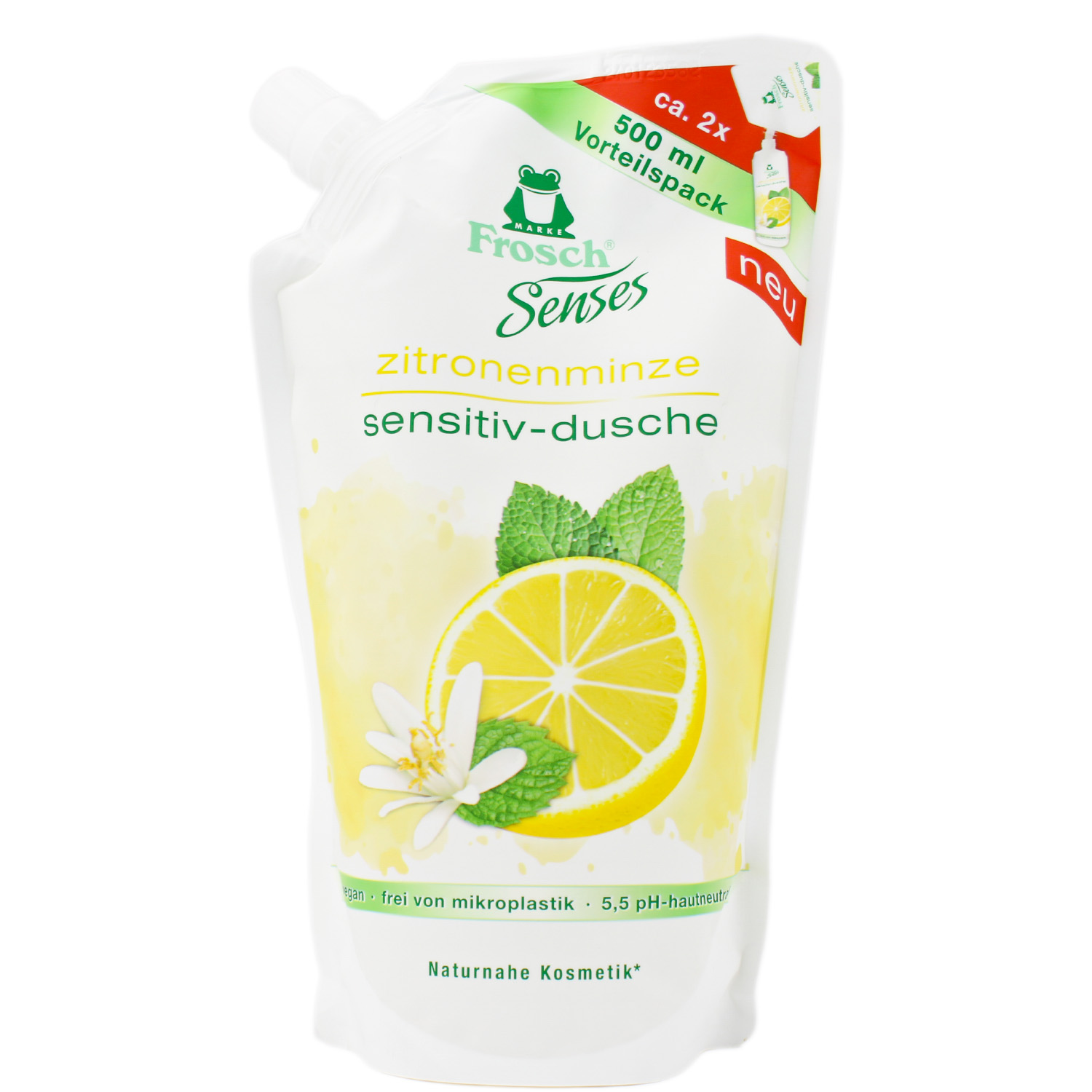 Frosch Senses Zitronenminze Sensitiv-Dusche 500ml