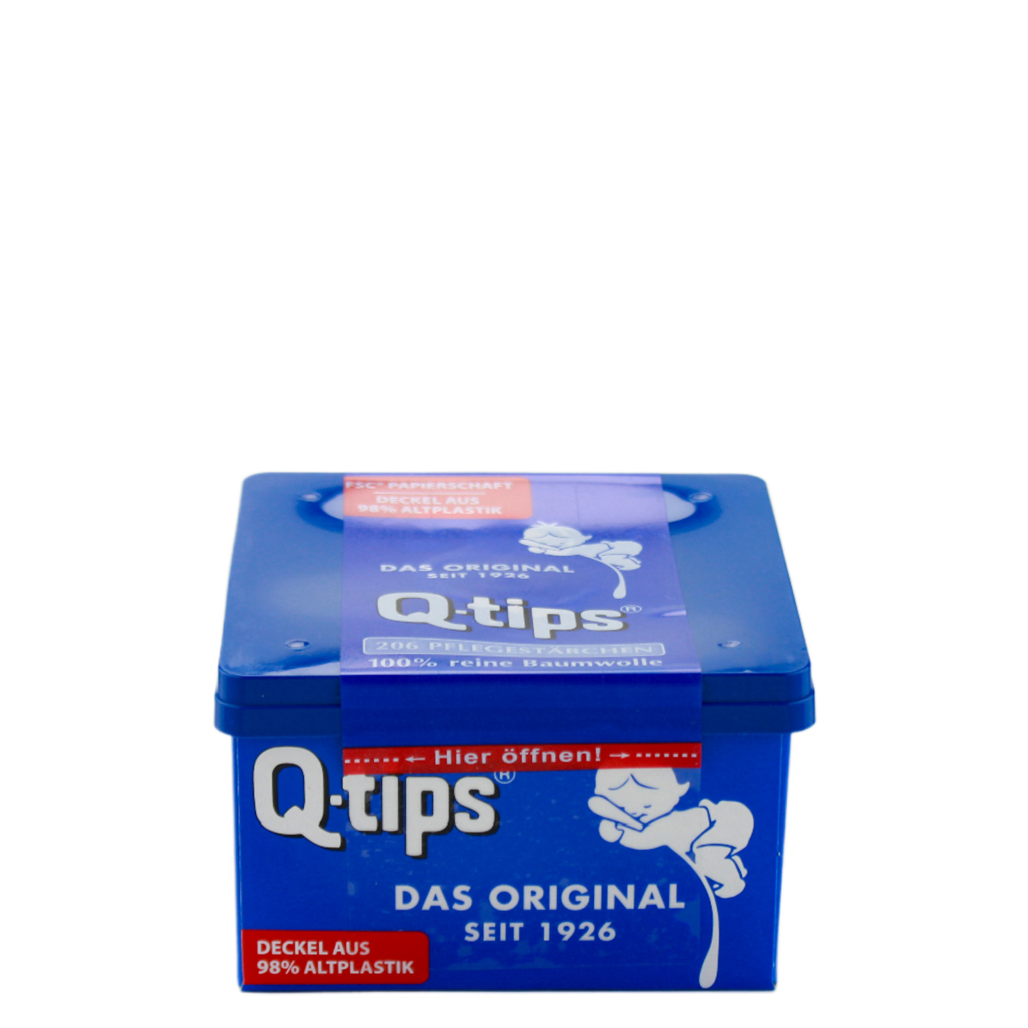 Q-Tips Wattestäbchen 206er-Box