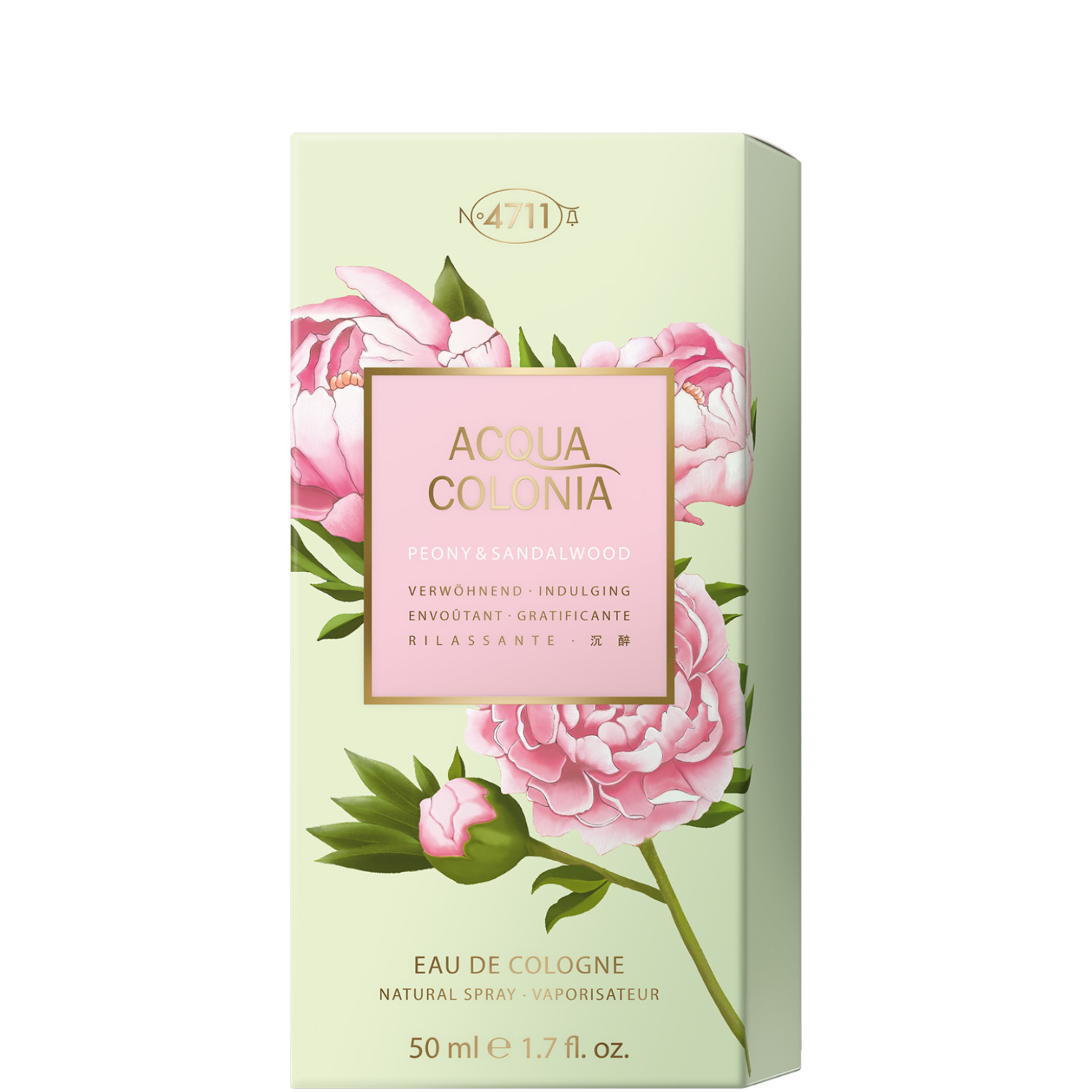 4711 Acqua Colonia Peony & Sandalwood Eau de Cologne 50ml