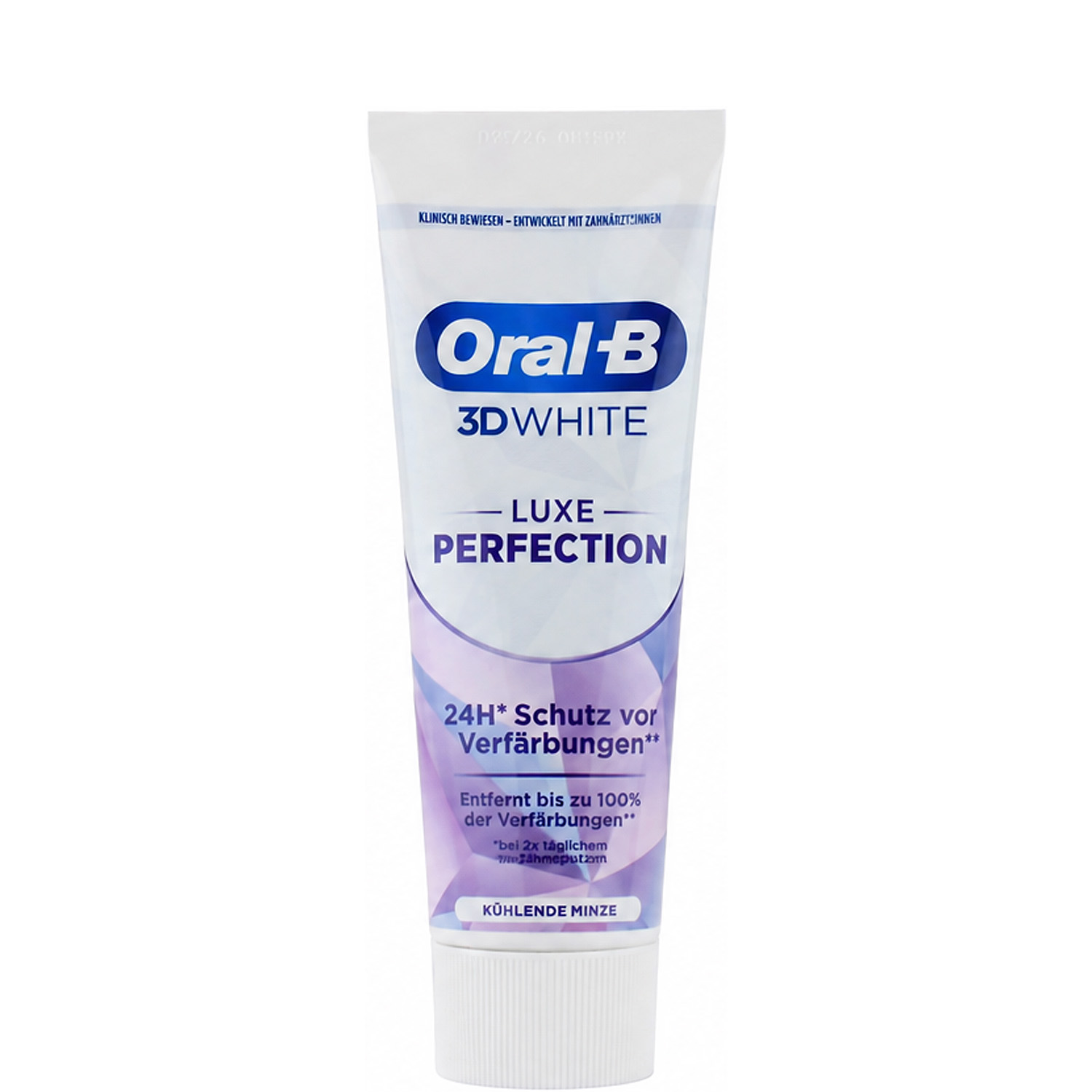 Oral-B 3D White Luxe Perfection Whitening Zahncreme mit Pfefferminzgeschmack 75ml