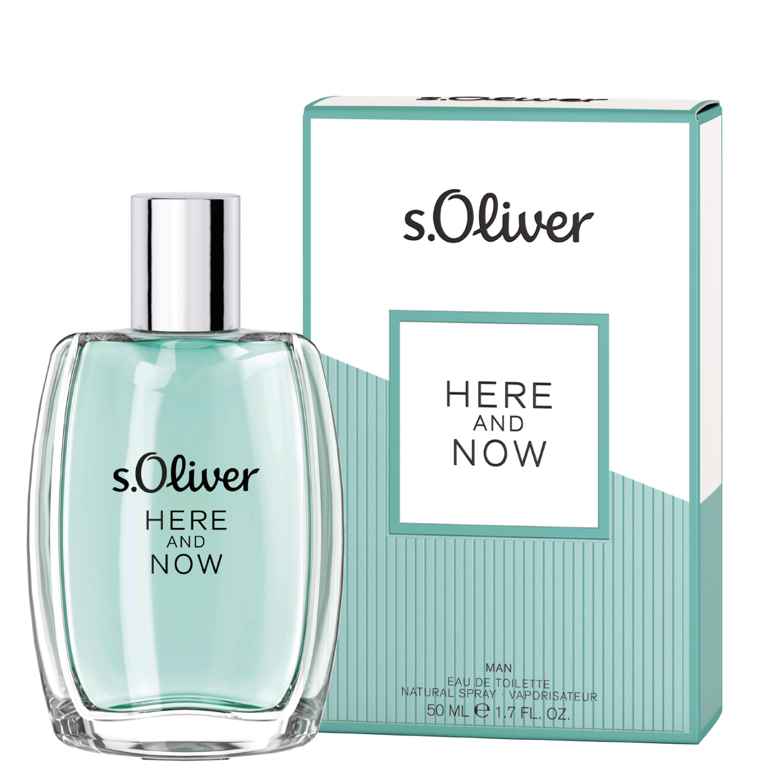 S.Oliver Here And Now Men Eau de Toilette 50ml