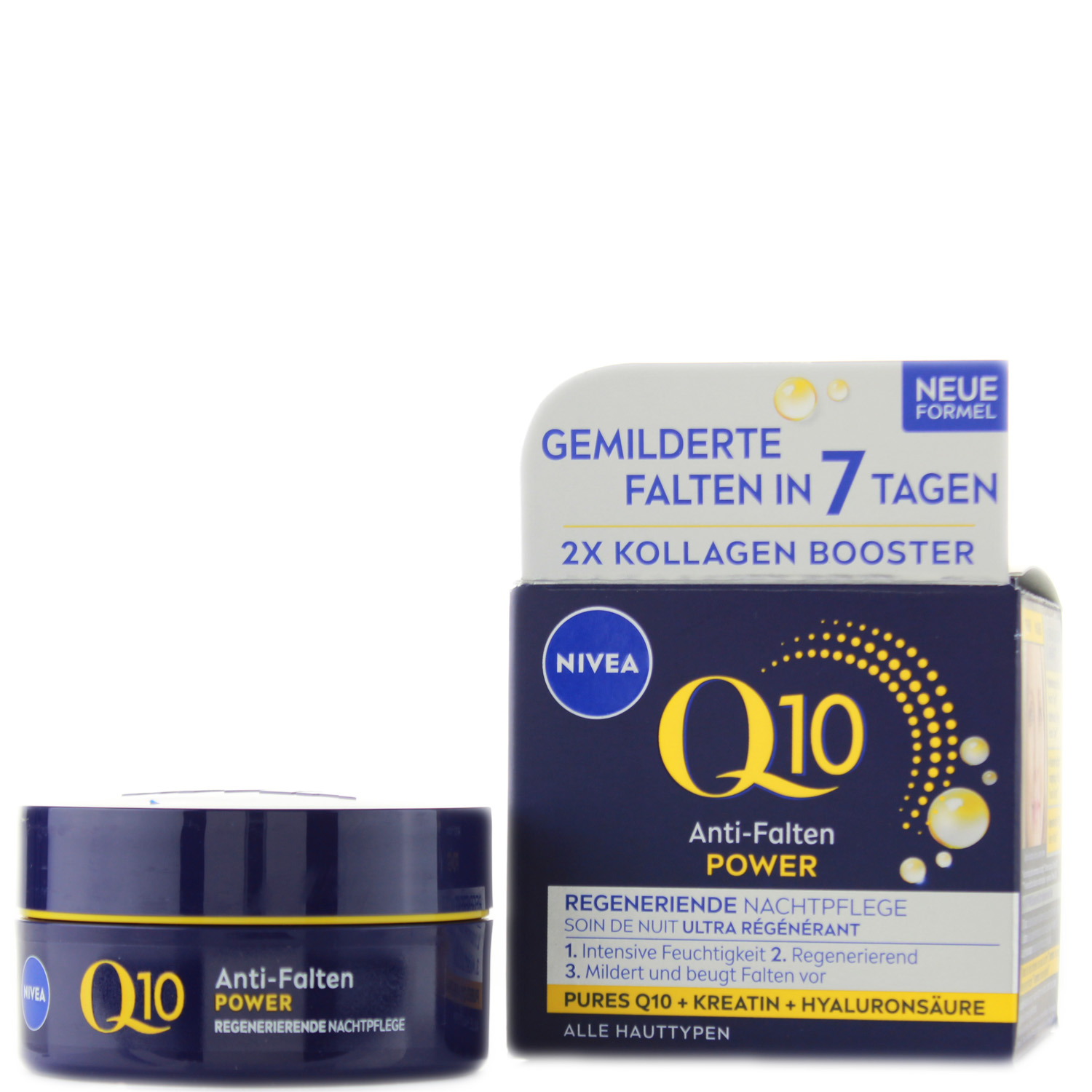 Nivea Q10 Power Anti-Falten Regenerierende Nachtpflege 50ml