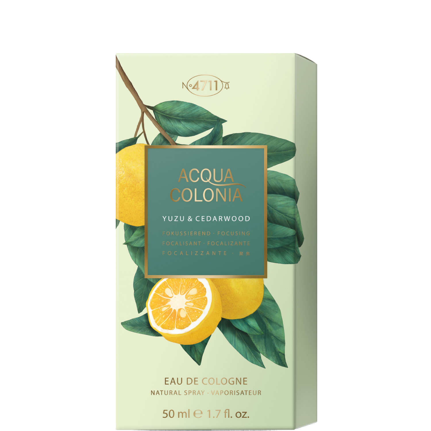 4711 Acqua Colonia Yuzu & Cedarwood Eau de Cologne 50ml
