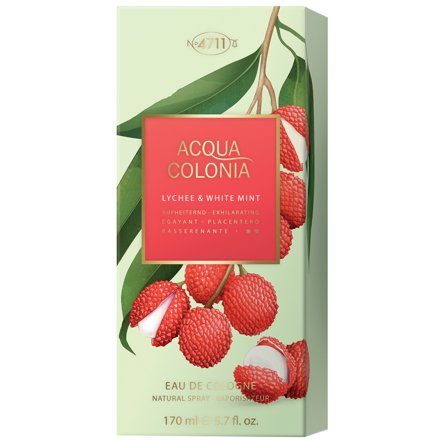 4711 Acqua Colonia Lychee & White Mint Eau de Cologne 170ml