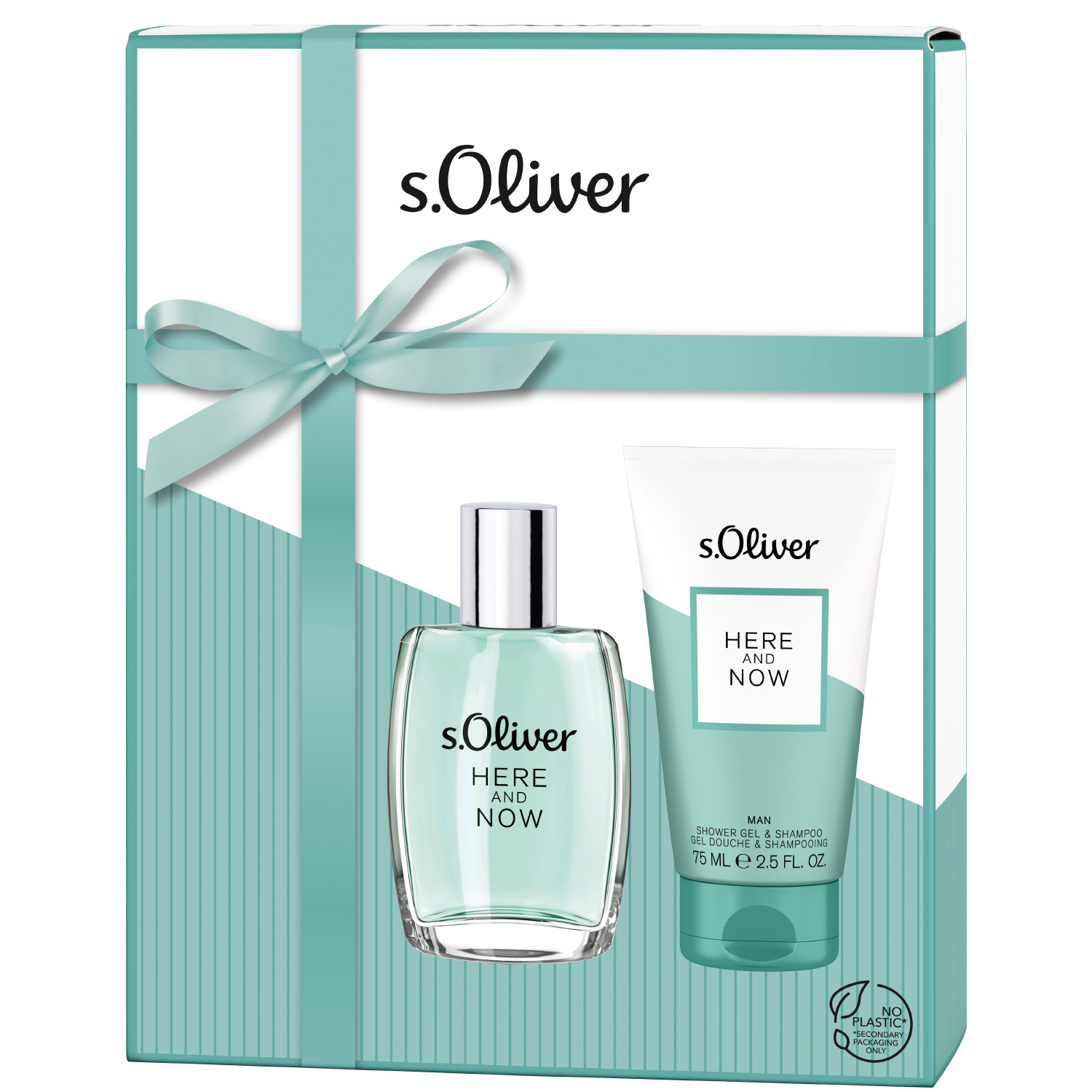 S.Oliver Here And Now Men Set Eau de Toilette 30ml & Shower Gel 75ml