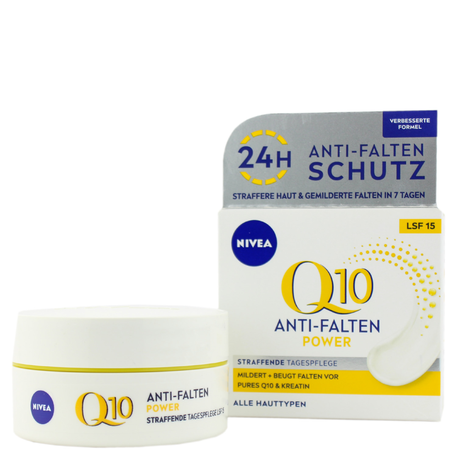 Nivea Q10 Anti-Falten Power Straffende Tagespflege mit LSF15 50ml