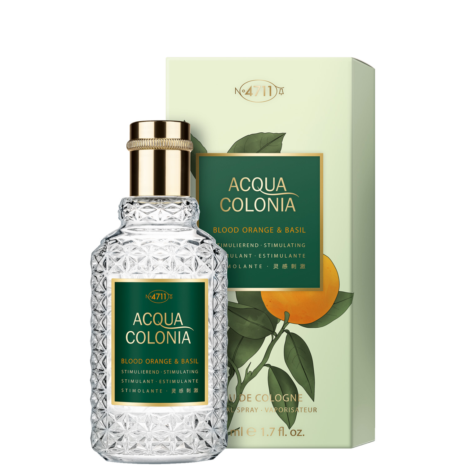 4711 Acqua Colonia Blood Orange & Basil Eau de Cologne 50ml