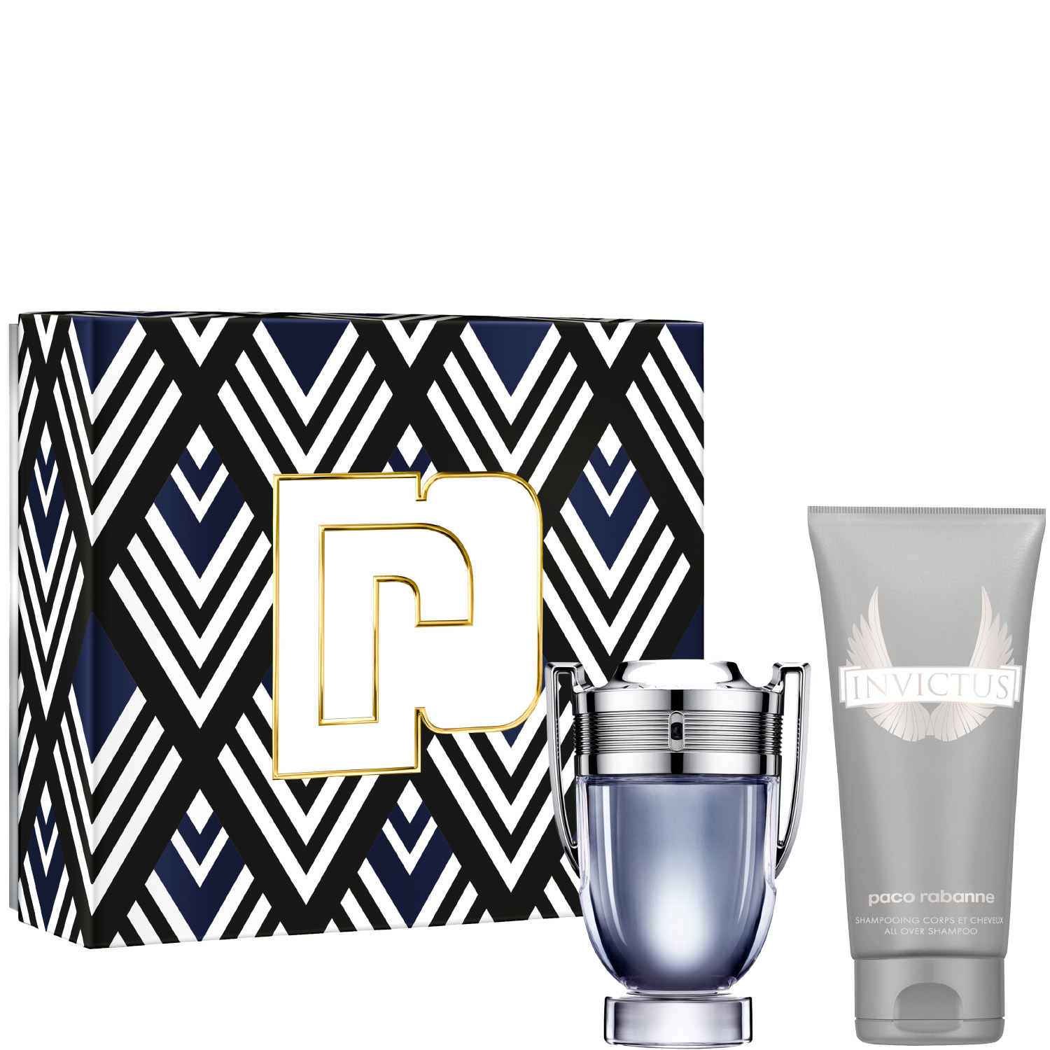 Paco Rabanne Invictus Set 2023 Eau de Toilette 50ml & Shower Gel 100ml