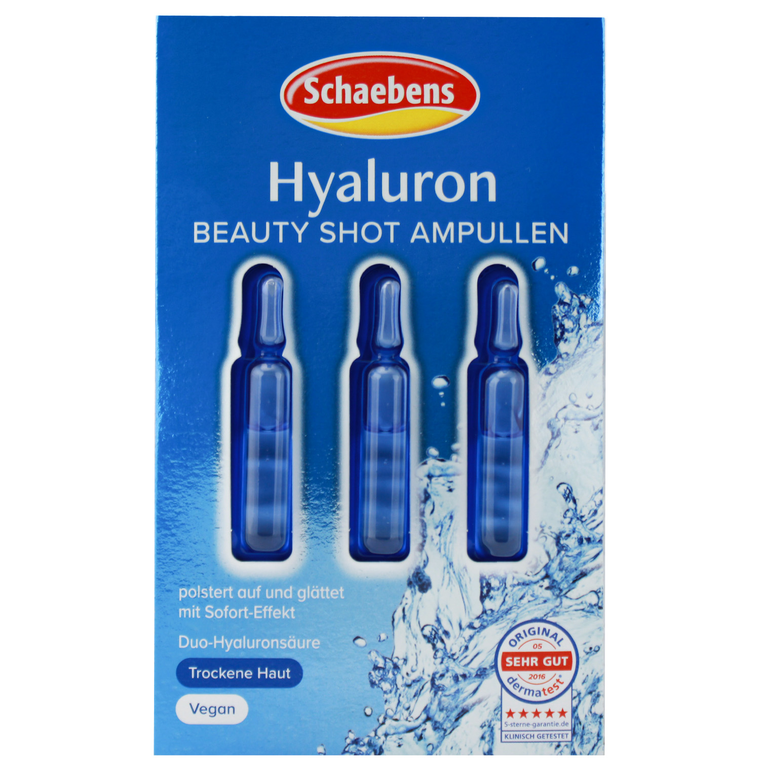 Schaebens Hyaluron Beauty Shot Ampullen 3er-Pack