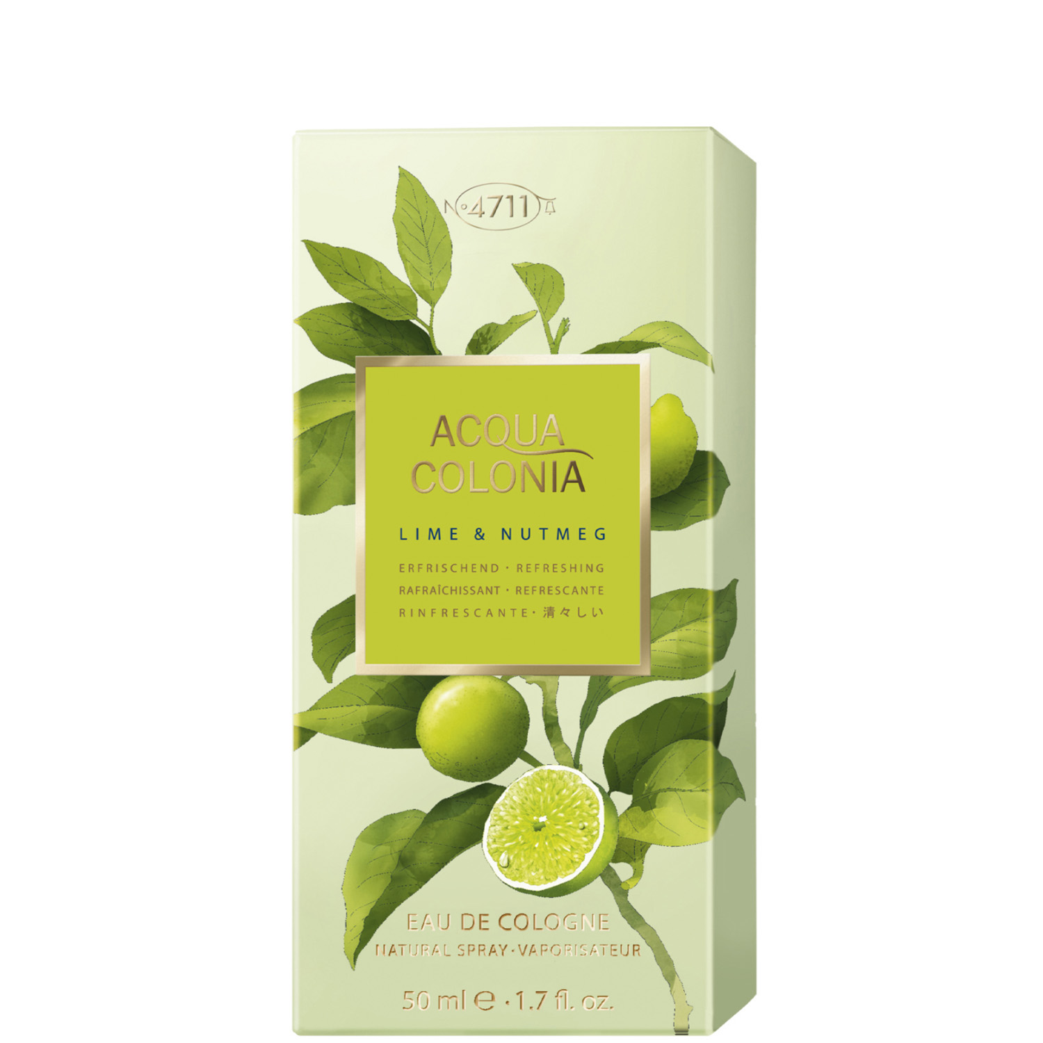 4711 Acqua Colonia Lime & Nutmeg Eau de Cologne 50ml