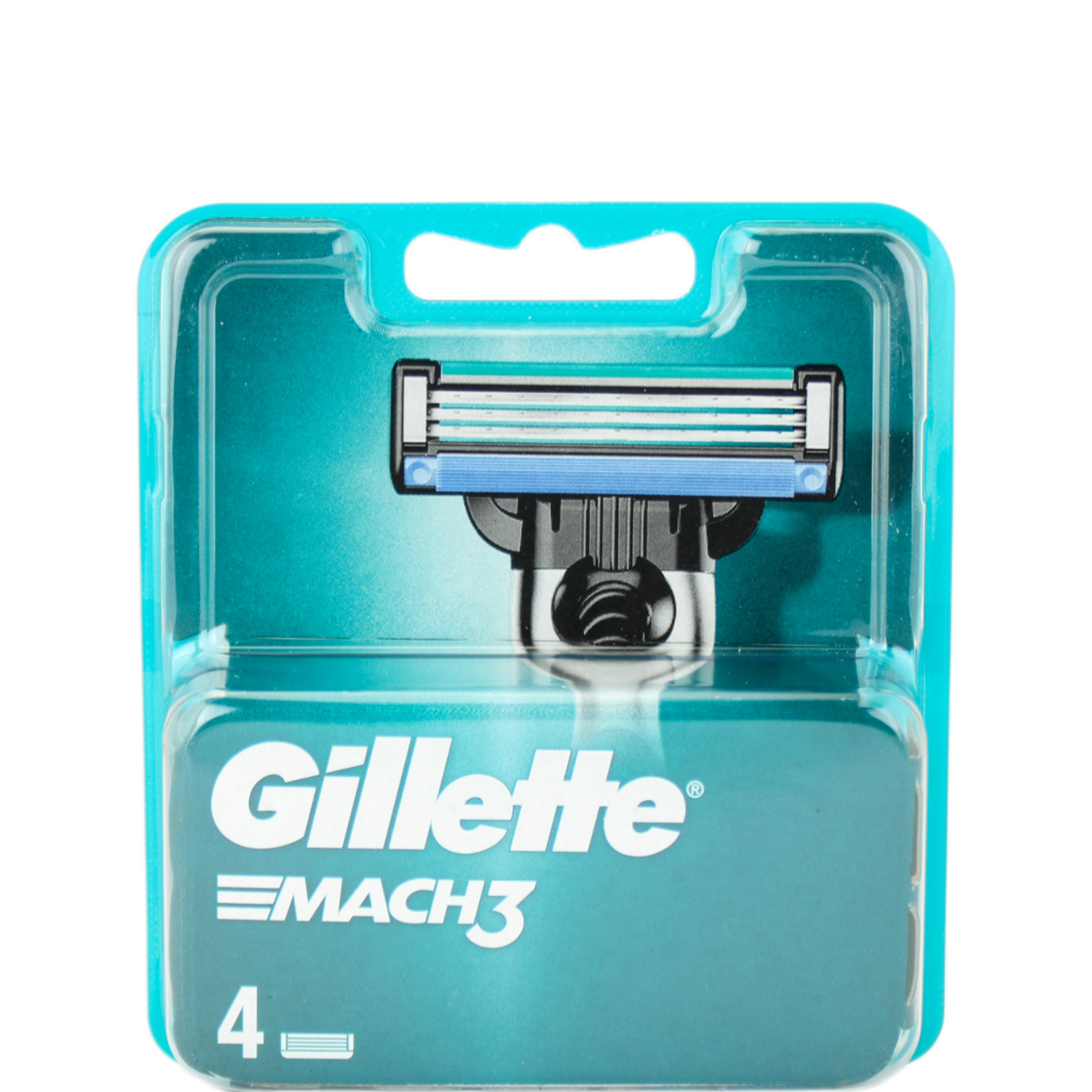 Gillette Mach3 Ersatzklingen 4er-Pack