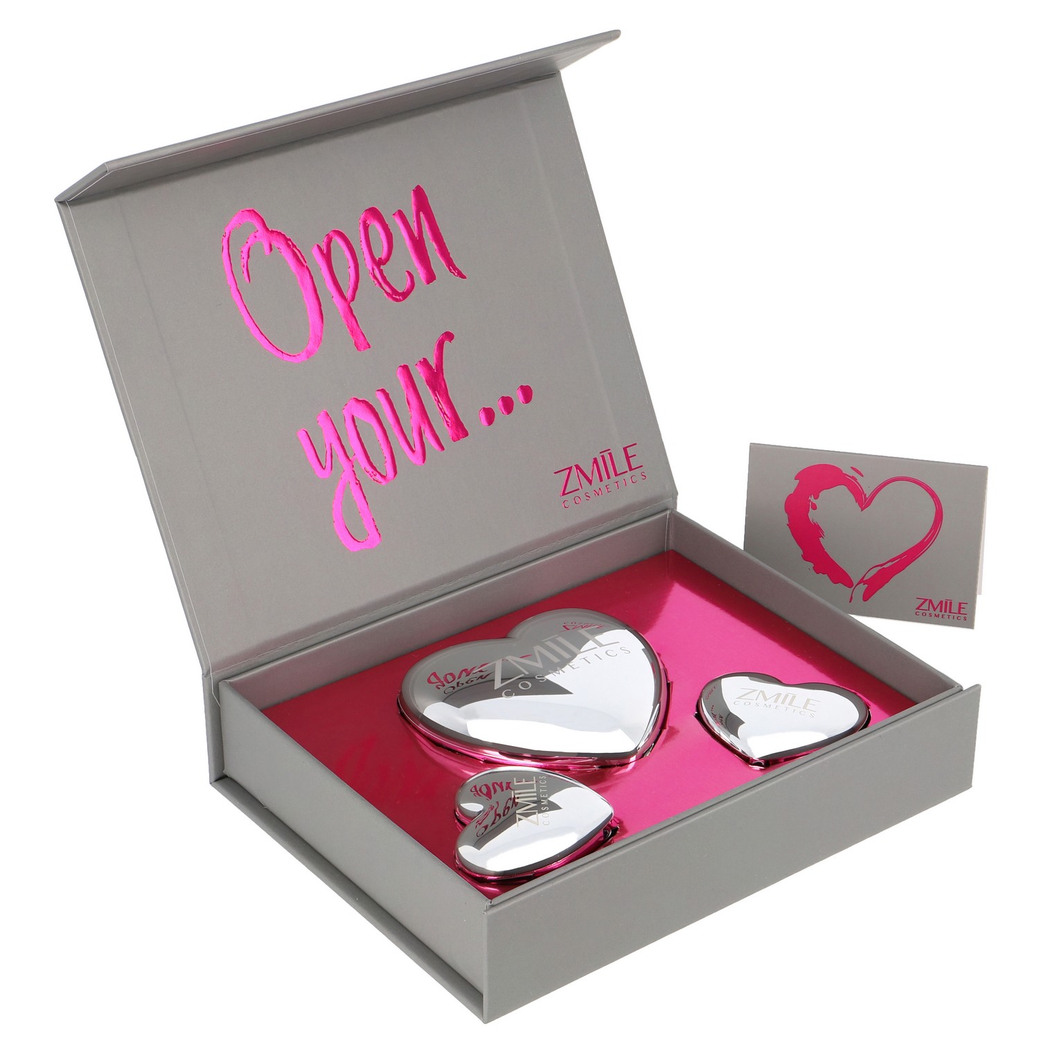 ZMILE Cosmetics Geschenkbox "Sweethearts Orchid Love" Vegan 3-teilig