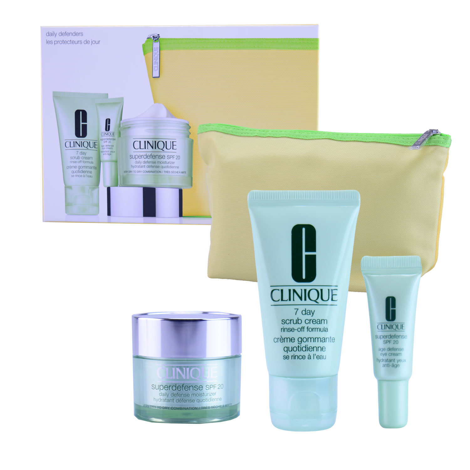 Clinique Superdefense Pflegeset 4-teilig