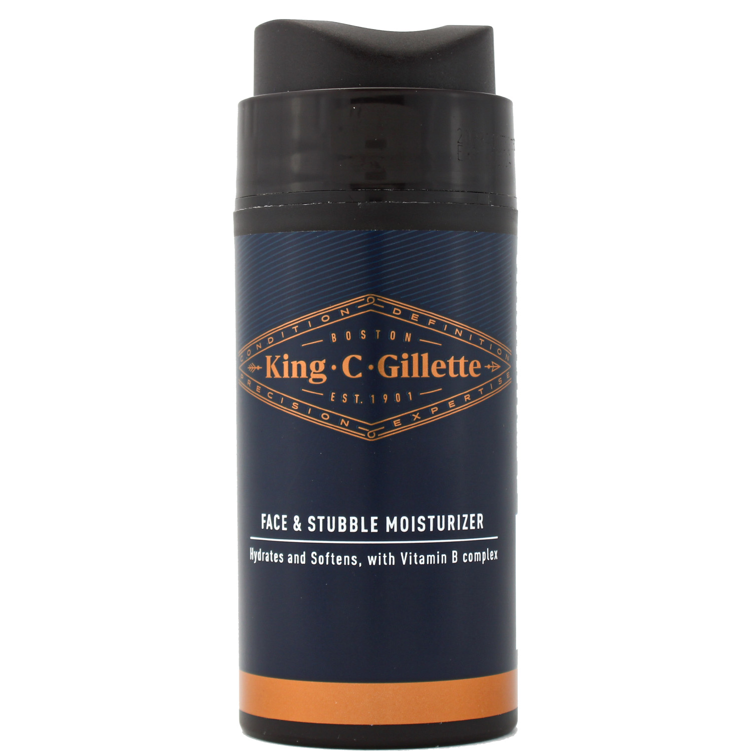 King C. Gillette Feuchtigkeitscreme für Gesicht & Bart 100ml
