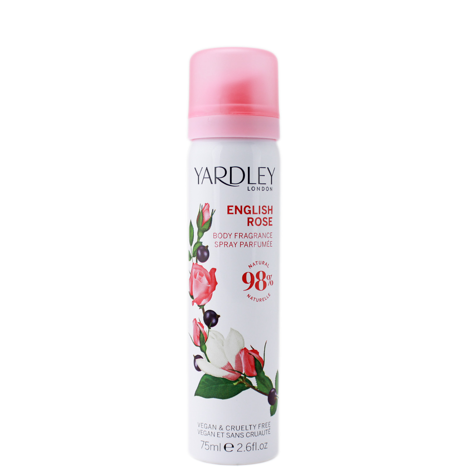 Yardley English Rose Deodorant Spray 75ml Yardley English Rose Deodorant Spray 75ml