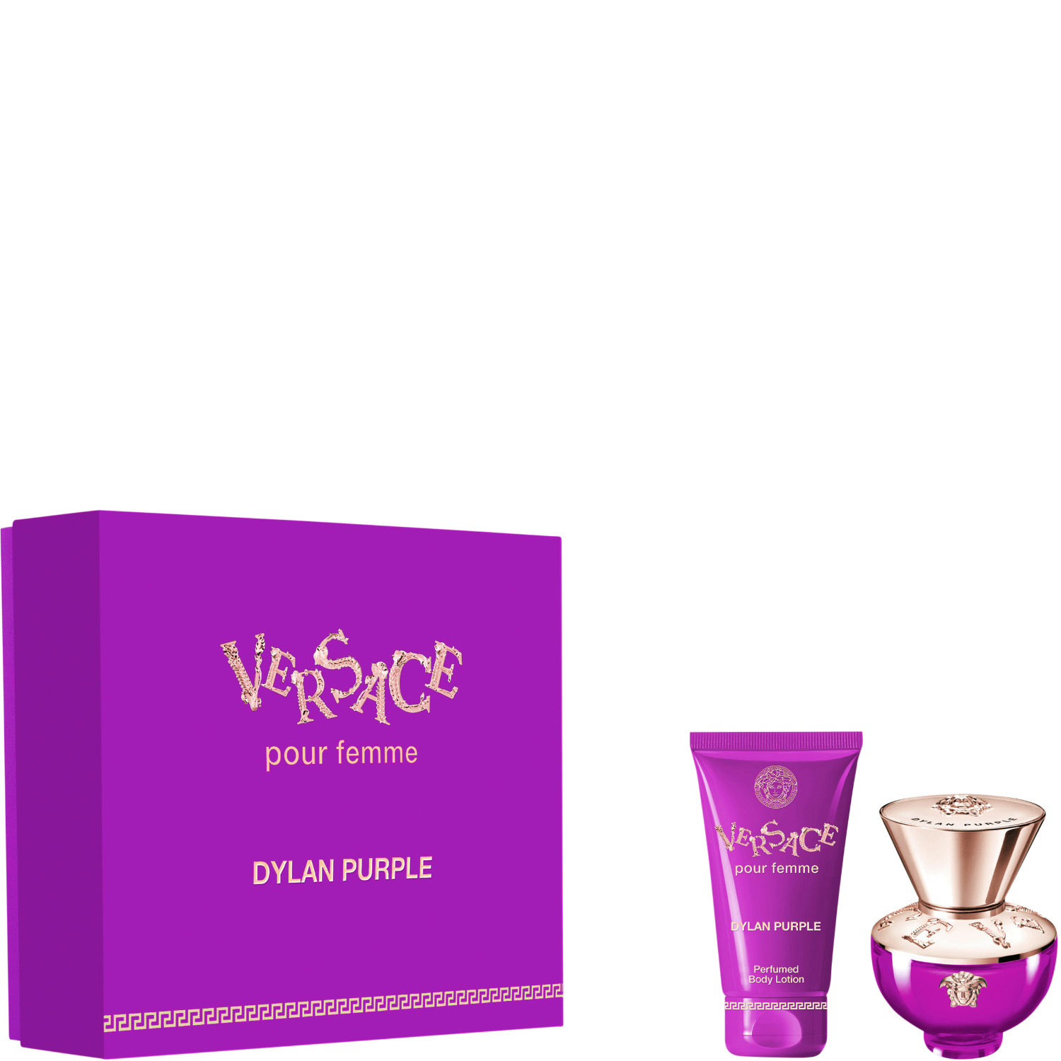 Versace Dylan Purple Set Eau de Parfum 30ml & Body Lotion 50ml