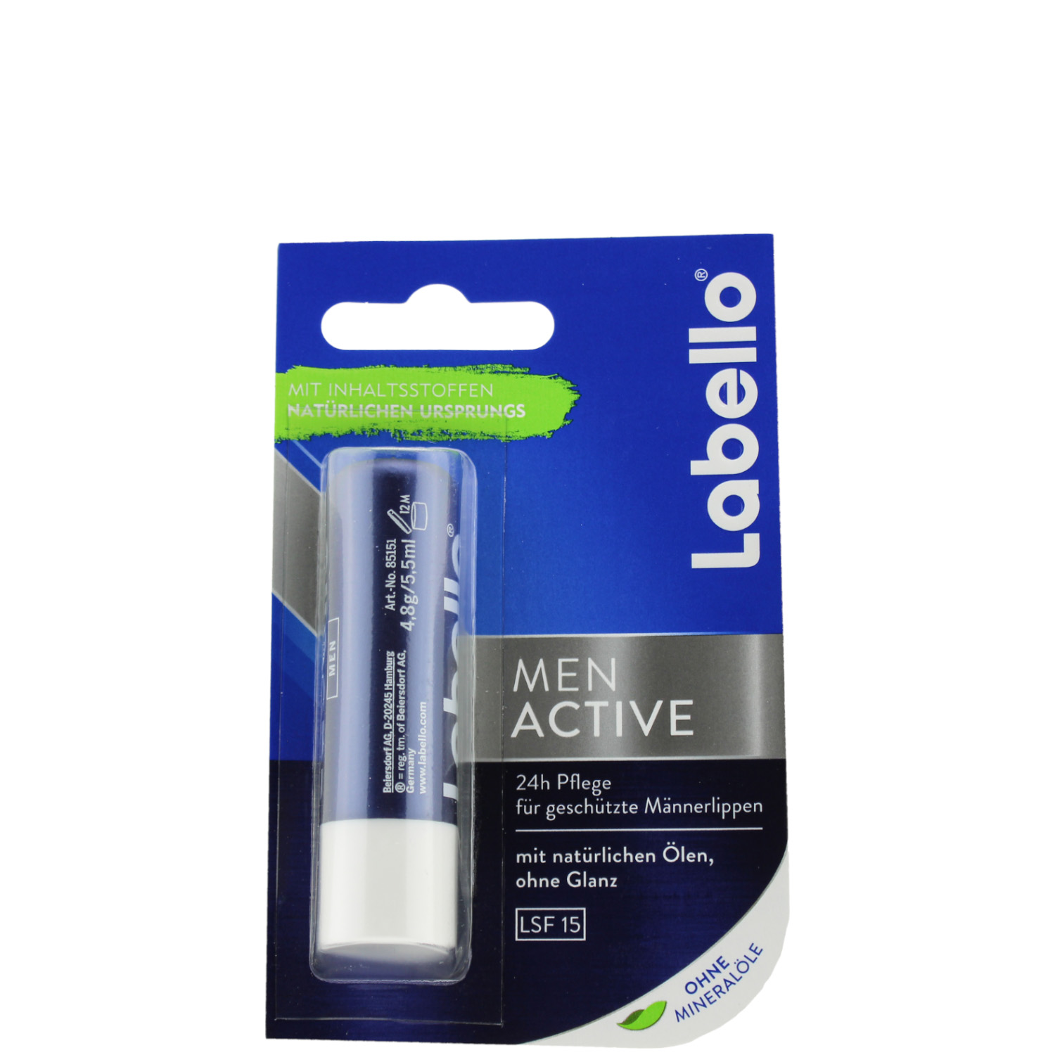 Labello Men Active Lippenpflegestift 4,8g