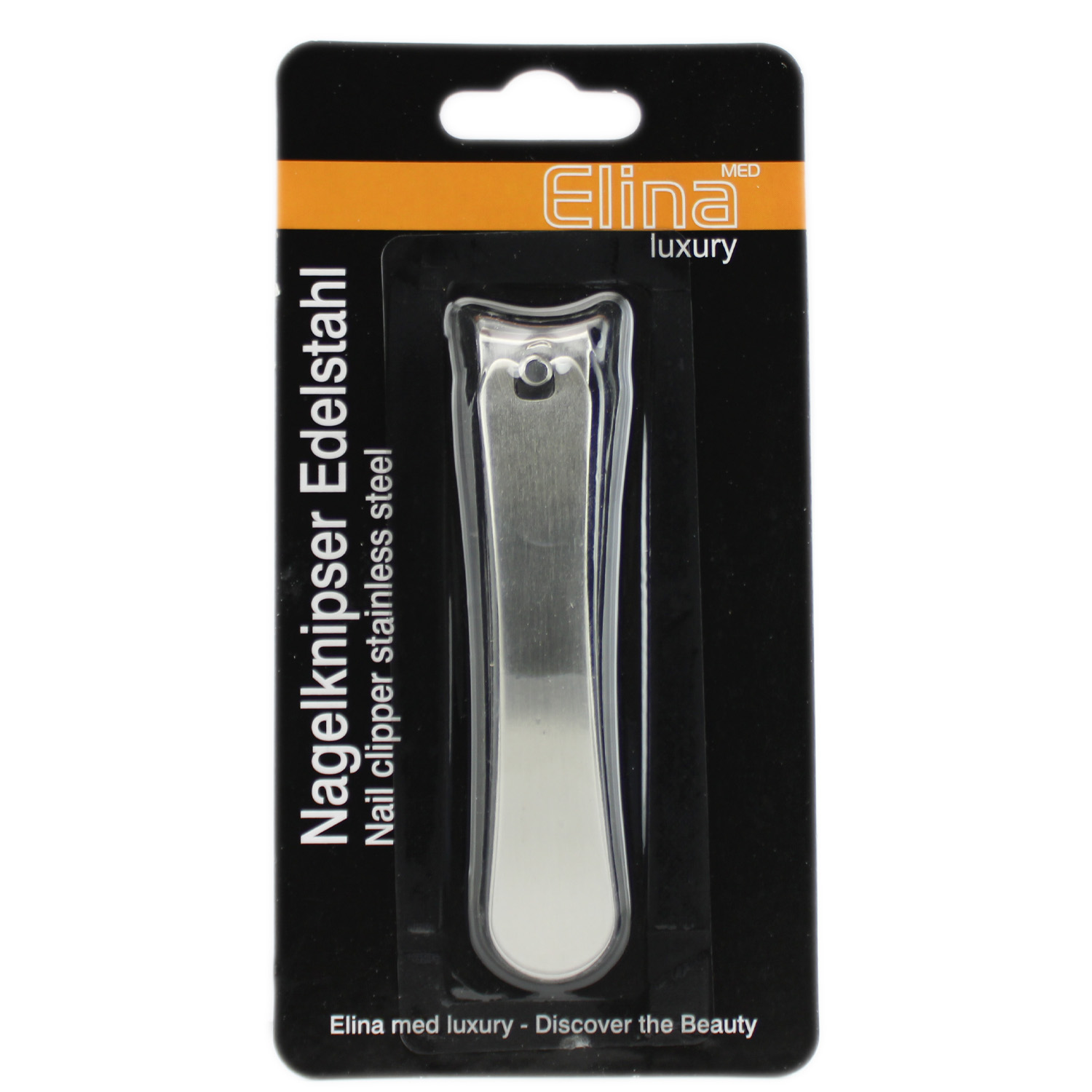 Elina med Luxury Nagelknipser aus Edelstahl 9cm