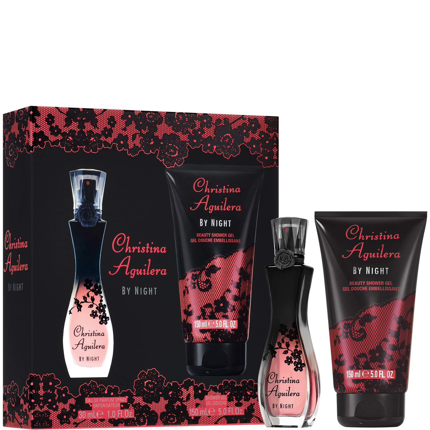 Christina Aguilera By Night Set Eau de Parfum 30ml & Shower Gel 150ml