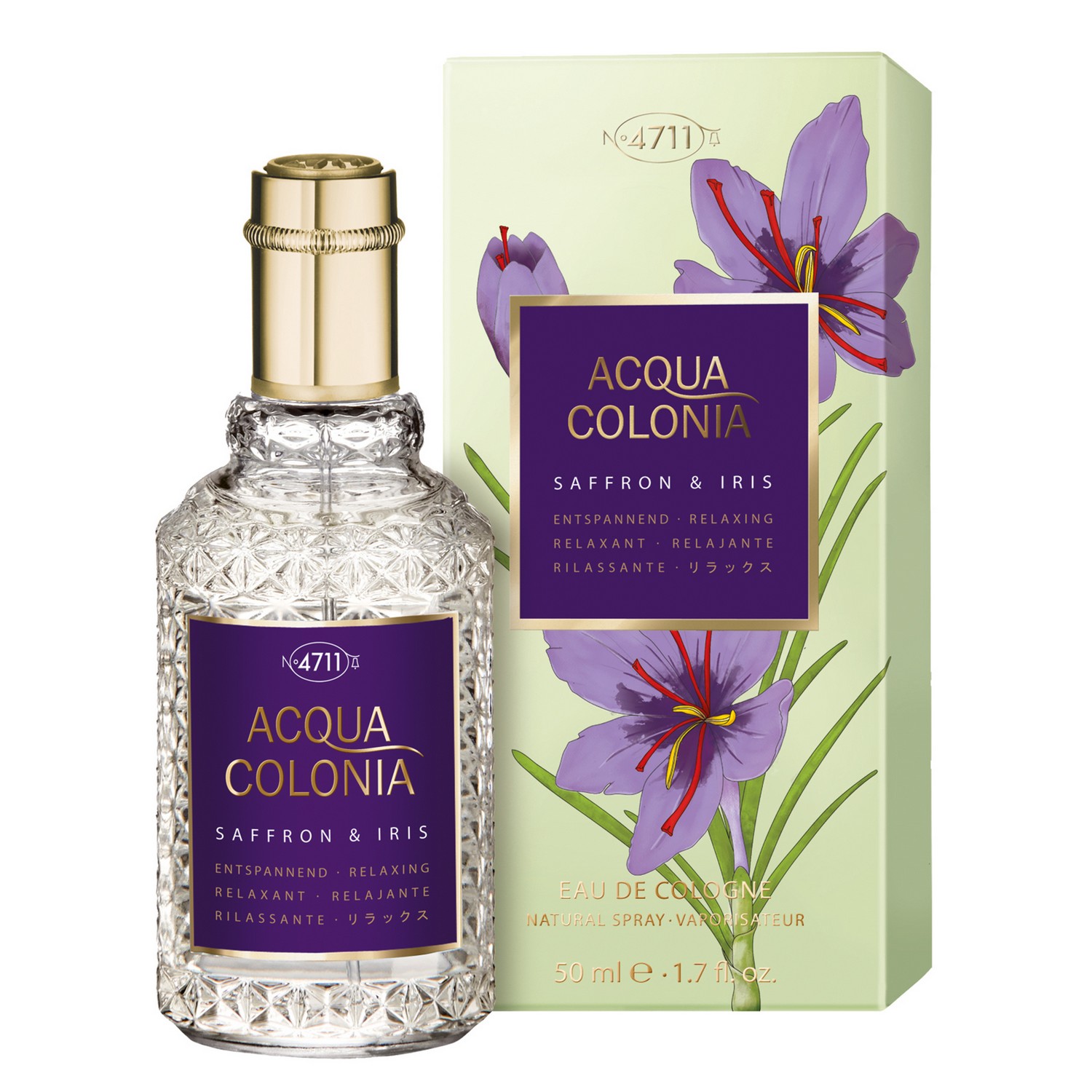 4711 Acqua Colonia Saffron & Iris Eau de Cologne 170ml