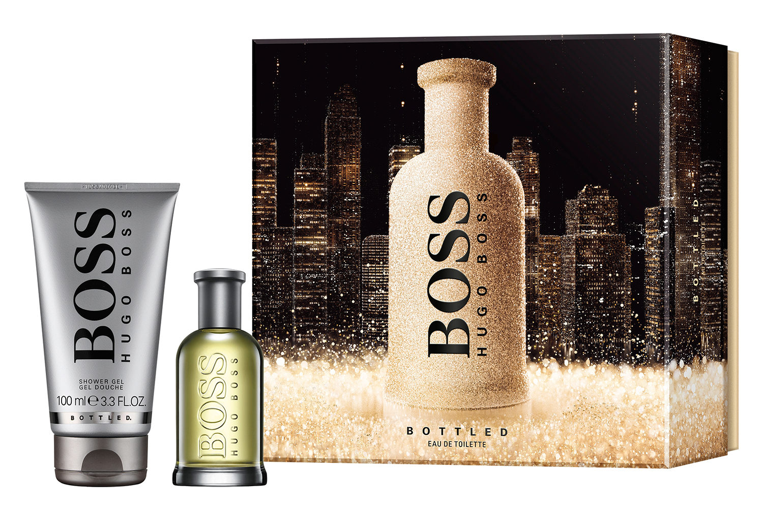 Hugo Boss Bottled Set Eau de Toilette 50ml & Shower Gel 100ml Hugo Boss Bottled Set Eau de Toilette 50ml & Shower Gel 100ml