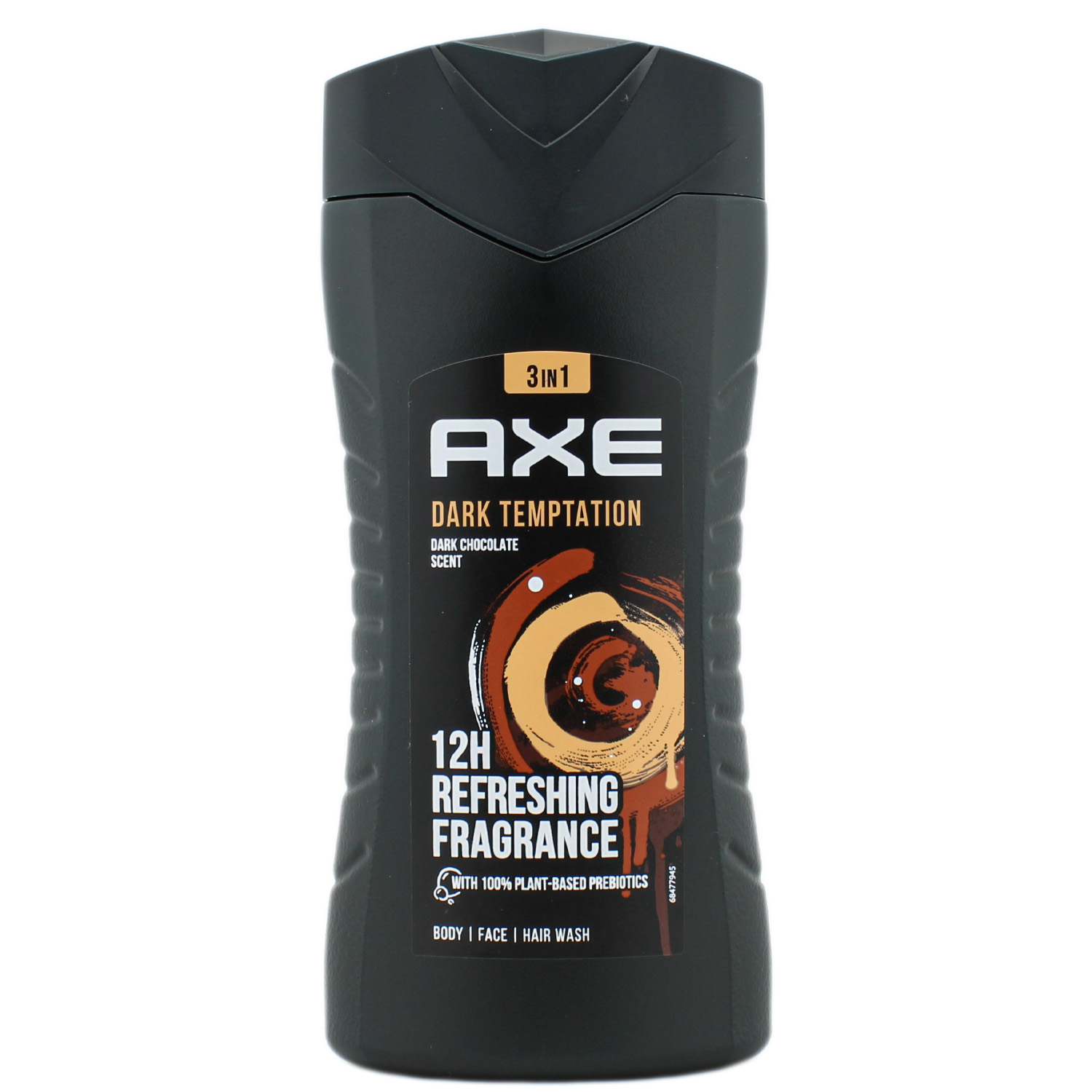 Axe Dark Temptation 12H Refreshing Fragrance Body, Hair & Face Wash 250ml 