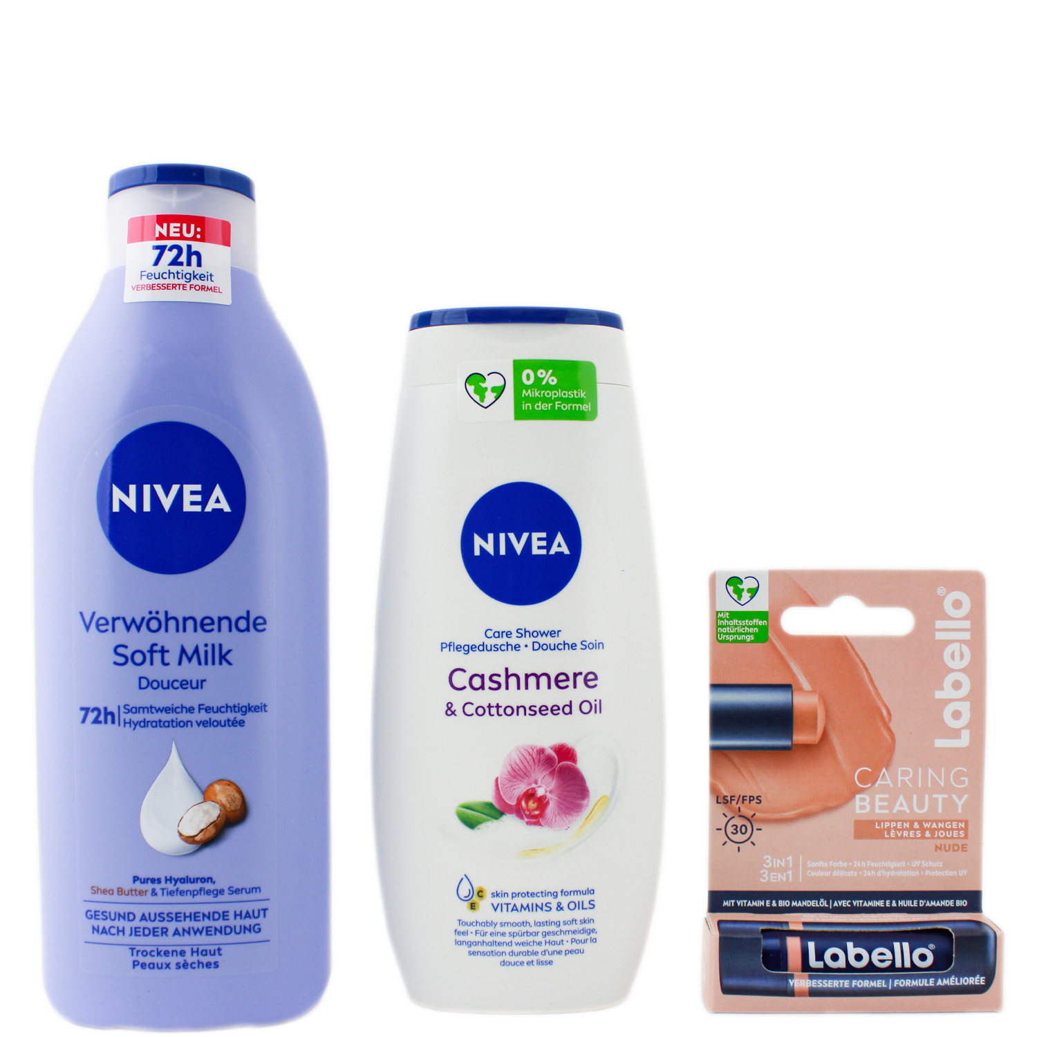 Nivea Wegbegleiter Pflegeset 4-teilig